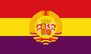 East German style Spanish Republic flag