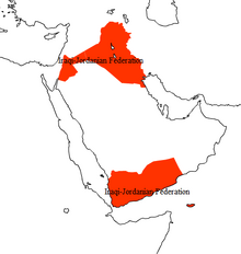 Location of Iraq-Jordan