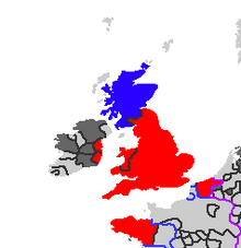 Location of Scotland