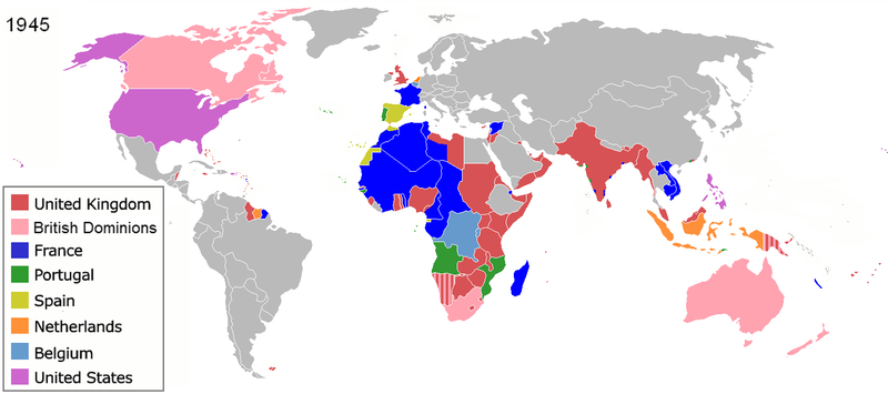 Outline of the Post-War New World Map - Alternate Timelines Group