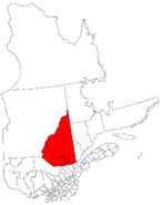 Saguenay within Quebec (2009)