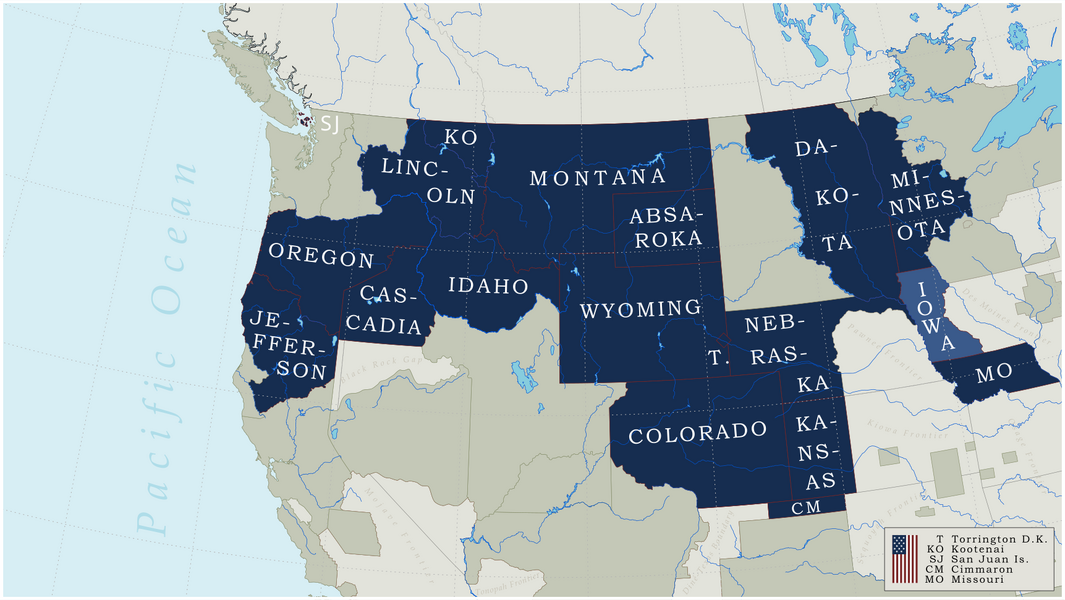 DD1983 USA Statemap