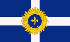 Flagge Französich-Indien 1865