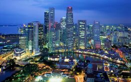 Aerial View of Singapore