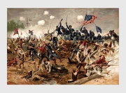 Artwork of the War of Southern Independence.