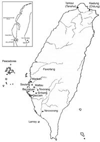 Map Dutch Formosa