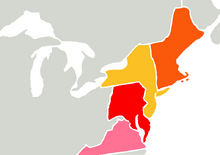 Location New England