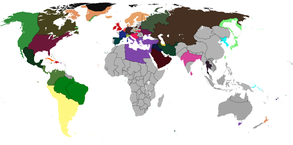 Aftermath Of Versaille Map Game Alternative History Fandom   1200