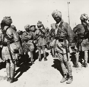 WK-Indische-Truppen-Foto-Indian-troops-Photo