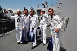 Naval sailors