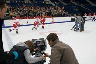 На съемочной площадке фильма «Легенда № 17»