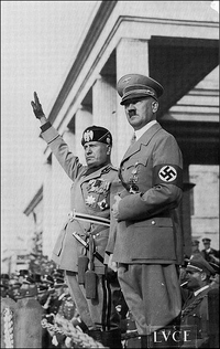 Hitler and Mussolini