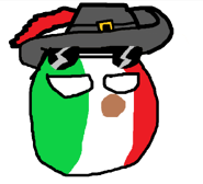 Mexicaball, the personification of Mexica. Mexicaball wears a stereotypical calvier hat and sunglasses symbolizing its status as the sole superpower in the Columbias.