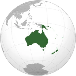 Location of Australia