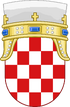 Lesser Coat of arms of Kingdom of Croatia