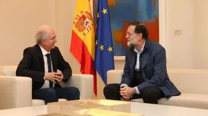 Antonio Ledezma y Mariano Rajoy