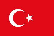 Flag of Turkey.