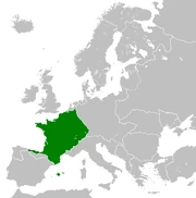Location of Galland in Europe