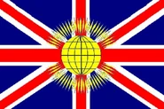 Flagge Britische Konföderation seit 1976
