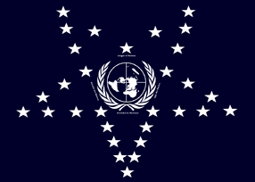 Flag New League of Nations(1983 Doomsday)