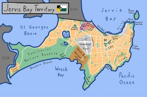 The Jervis Bay Territory, capital of the ANZ Commonwealth
