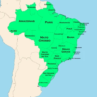 PS Brazil-Administrative Divisions
