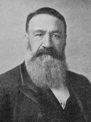 Commandant-General Piet Joubert, leader of the Transvaal forces.