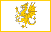 Golden Dragon of Wales Flag.gif