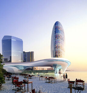 Futuristic-modern-building-constructions