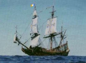 Die Holy Holländer, Freibeuterschiff von Claus Nuyens, zu besichtigen im Schiffahrtsmuseum Rotterdam