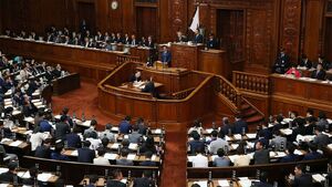 National Diet House of Representatives in session