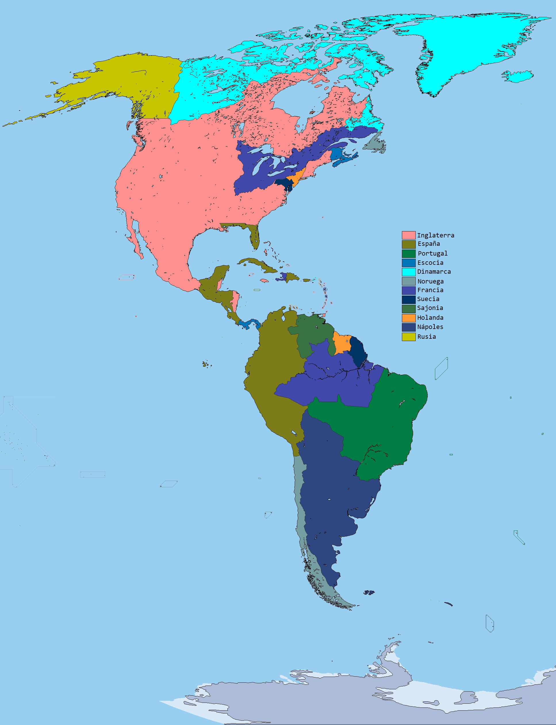 Colonización De Las Américas Una Inglaterra Diferente Historia Alternativa Fandom 1014