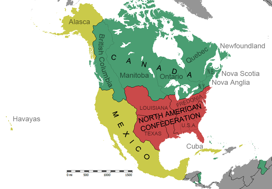 alternate north america map alternate north america map