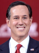 Former Senator Rick Santorum of Pennsylvania