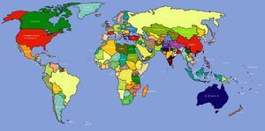 World Map (Ranjit Singh Lives)