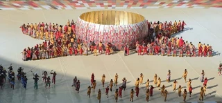 Inauguración de los Juegos Olímpicos de Ciudad del Cabo de 2008