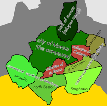 Location of Commune of Monza