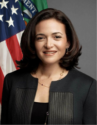 Portrait of Treasury Secretary Sheryl Sandberg