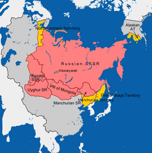 Location of Socialist Siberia