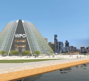 WPO-City Centre, Weltfriedenskomplex, Wien 2018