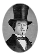 Franciscus "Roi" Bouclier, amerikanischer Rinderkönig im Alter von 17 Jahren † 1900