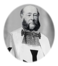 Lord Horace Reeves, Rassist, Gründer des Ritterordens Templer des Südens † 1894
