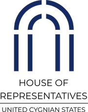 Logo of the Cygnian House of Representatives.svg