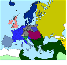 Europa despues del Tratado de Paris 1814