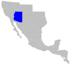 Ubicación de Arizona (MPA)