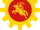 Coat of arms of the Belorussian Socialist Front (Puissance Française).png