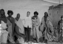 Francisco Bens Argandoña y rifeños aliados en 1893