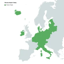 Location of The Great German Empire