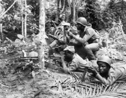 Baydiyya ground troops during the Tahreer Offensive against Suriname, 1971.