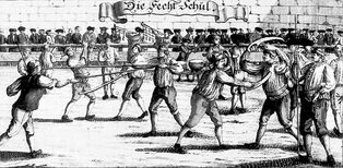 Fechtschule18Jhd